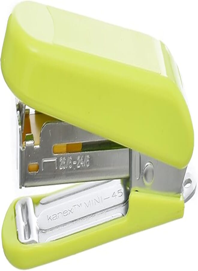 Kanex Indian stapler MINI-45 Yellow up to 20 paper